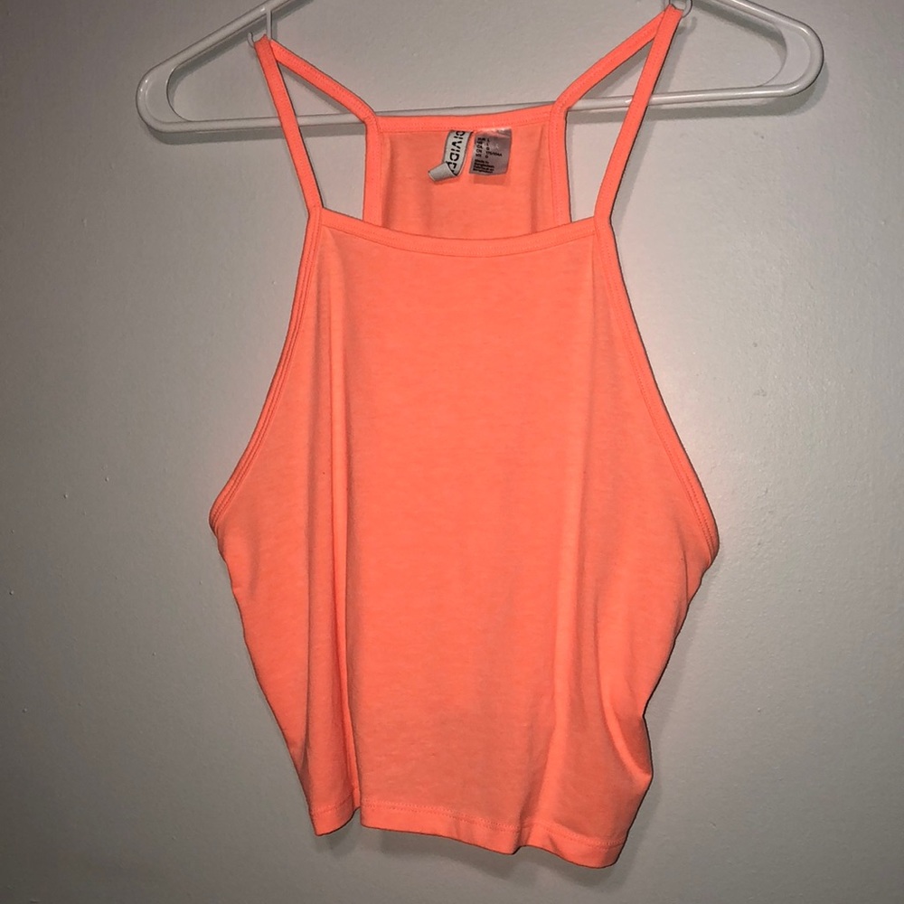 💥Cute Neon H&M Crop Top